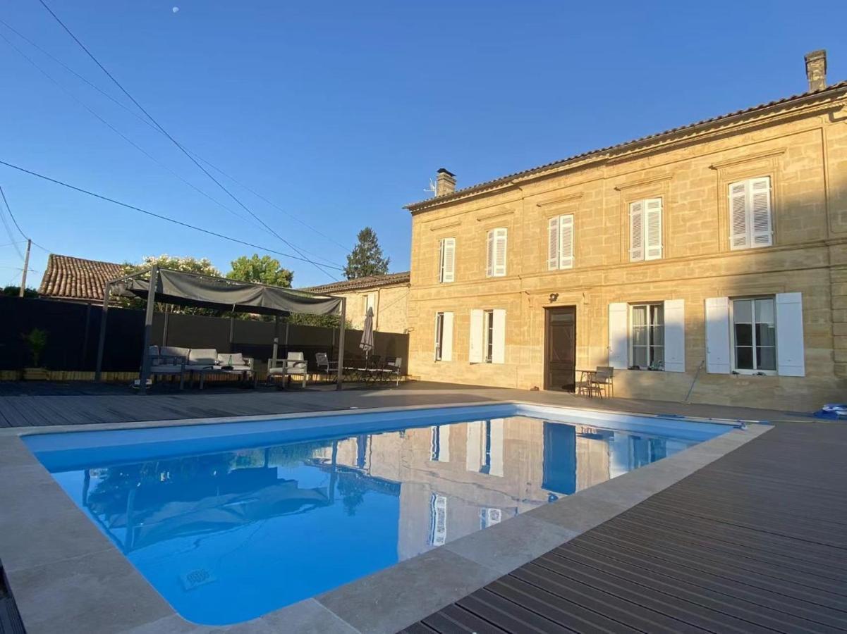 Maison De Maitre Gironde Saint-Philippe-dʼAiguille Buitenkant foto